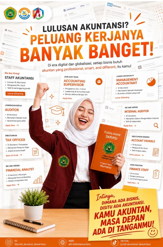 Kenapa Harus Memilih Prodi Akuntansi  ITEBIS PGRI Dewantara